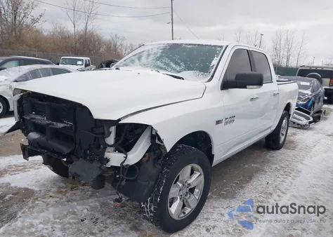 2017 Ram 1500 Big Horn 4X4 5'7 Box из США, поврежденный, VIN 1C6RR7LT4HS797128